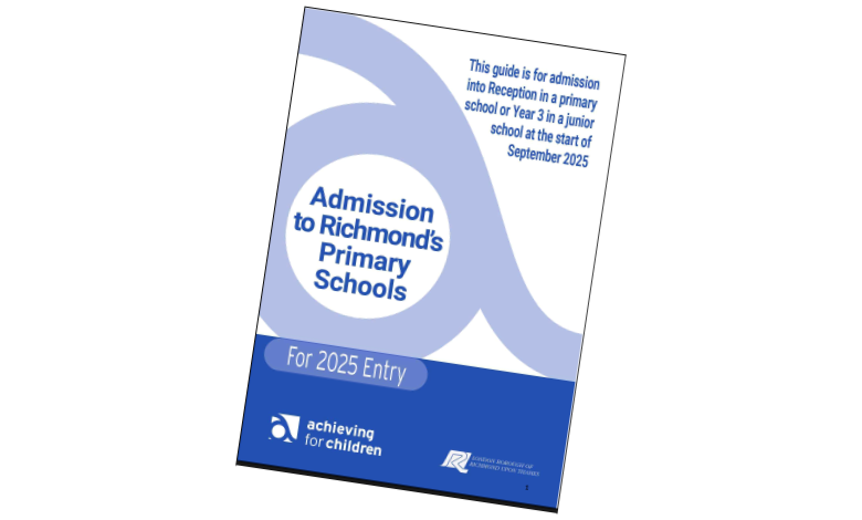 School admissions booklet 2024