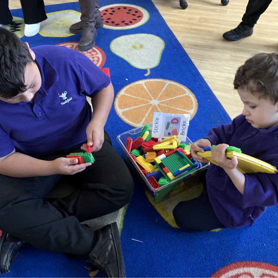 Reception Play Buddies.